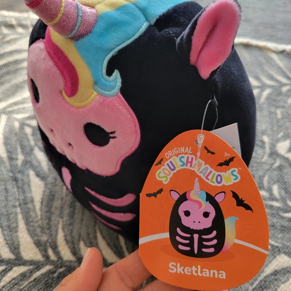 NWT Squishmallows 8" Sketlana the Skelton - Picture 4 of 6
